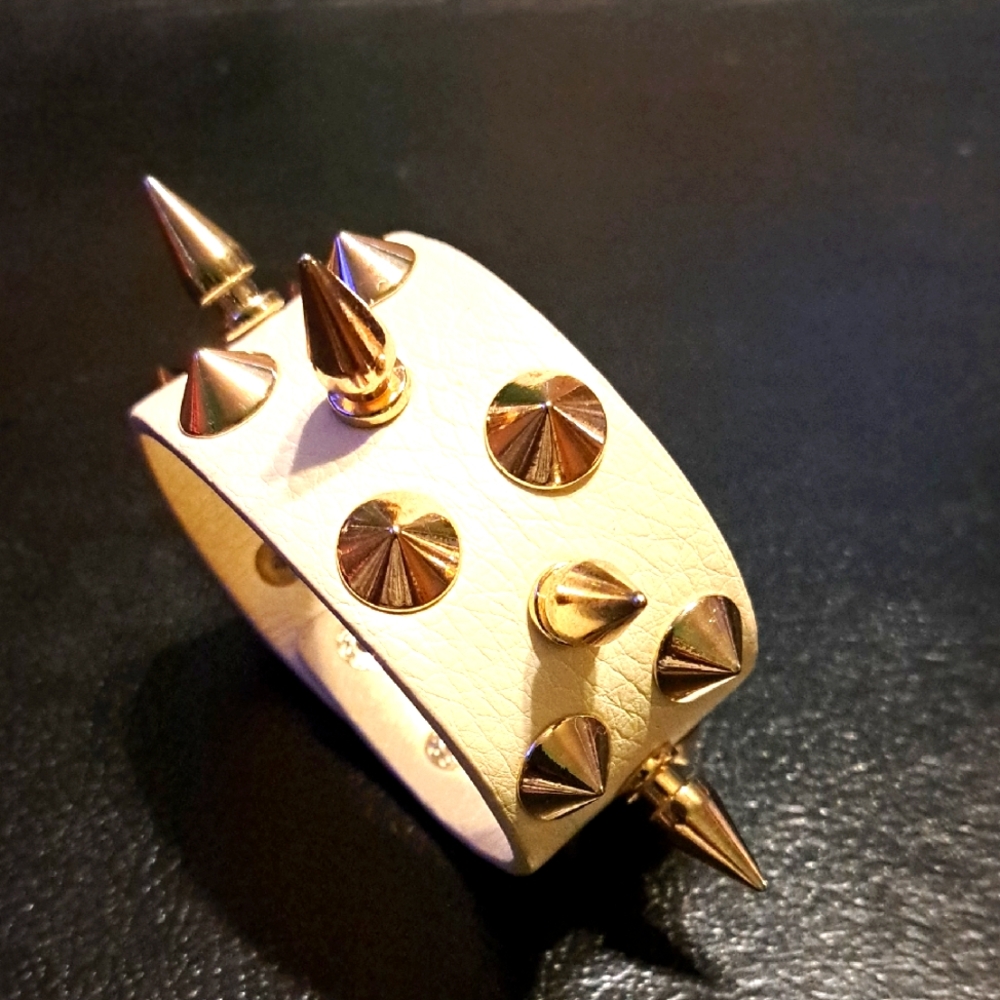 Rivet Spike Bracelet